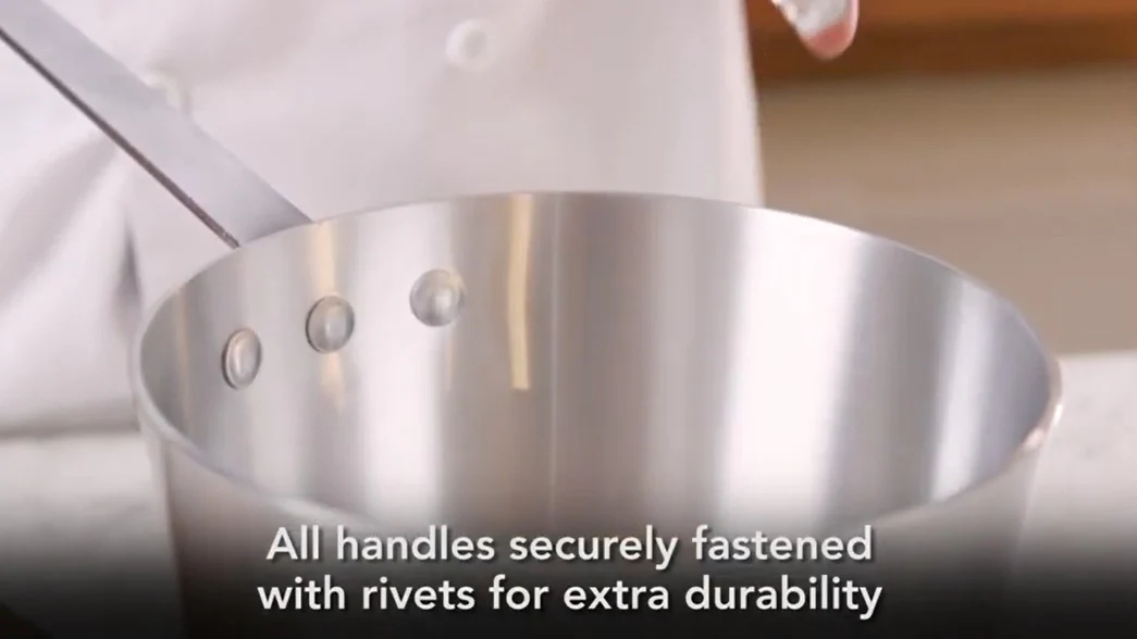 Browne 5813902 Thermalloy Aluminum Tapered Side Sauce Pan 2-3/4 qt. - Image 5