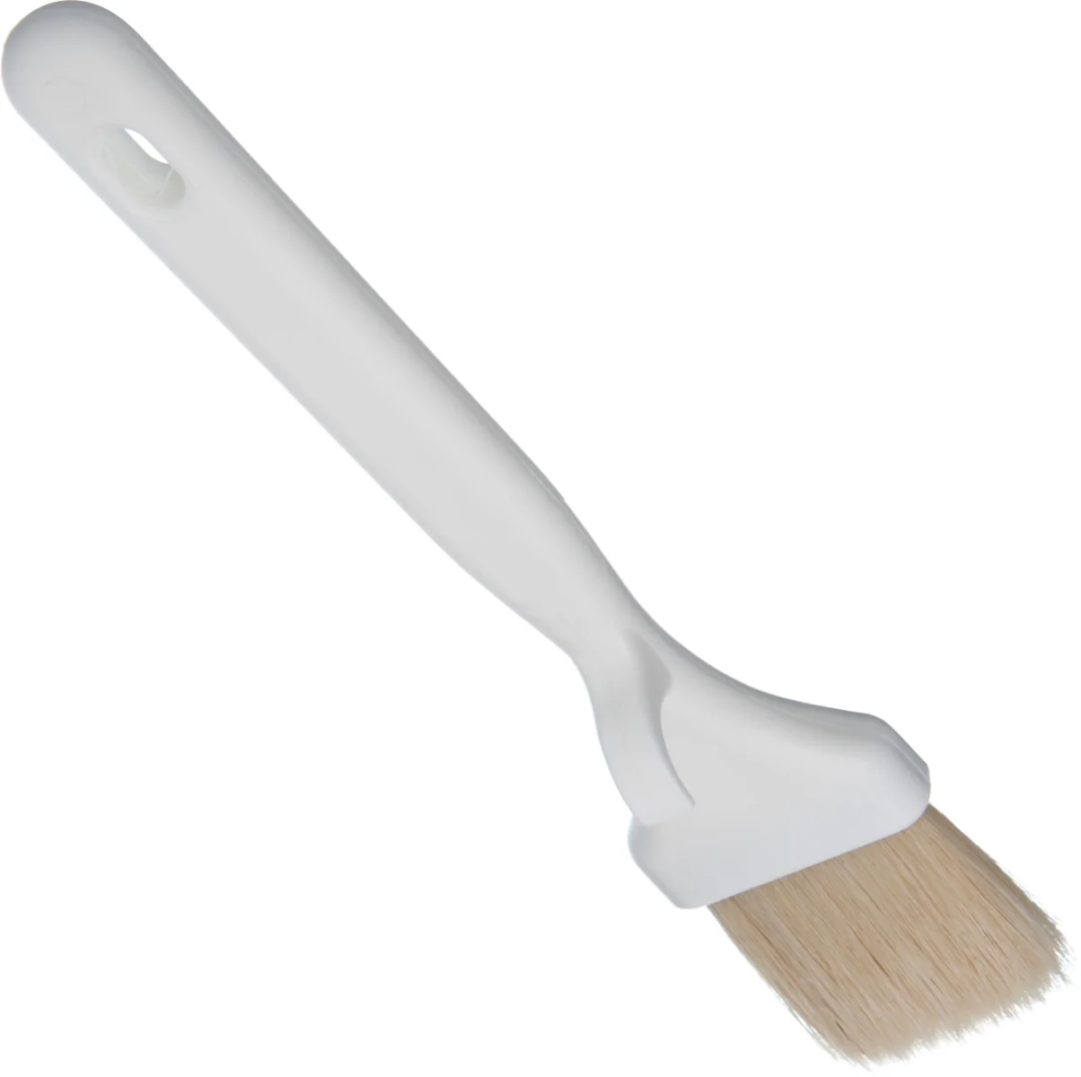 Carlisle 4037800 Sparta Meteor Flat Pastry / Basting Brush with 2"W Boar Bristles & Plastic Handle with Hook - White - Image 13