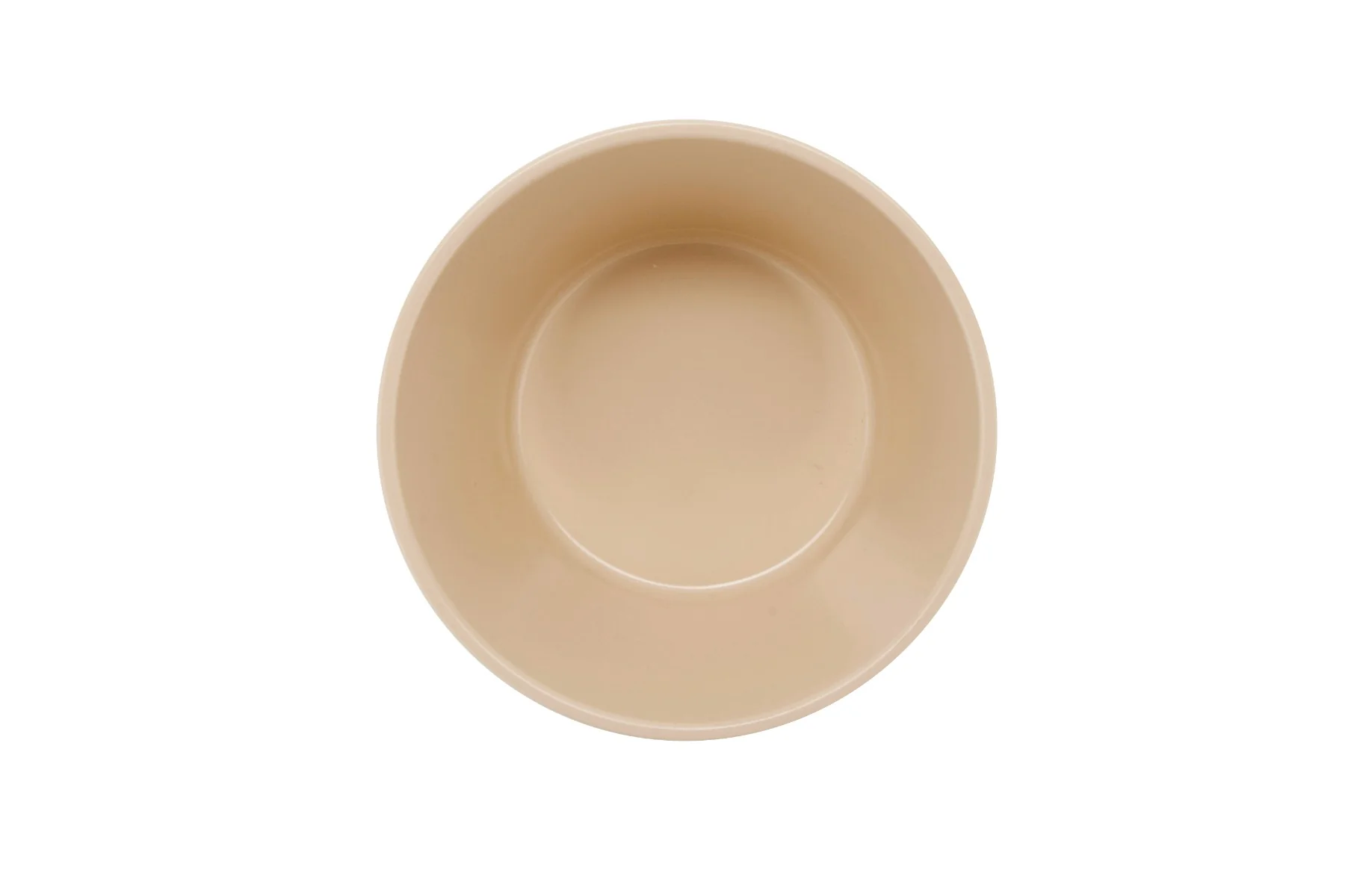 GET BC-007-T SuperMel Melamine Bouillon Bowl / Cup 8 oz. - Tan - 48/Case - Image 3
