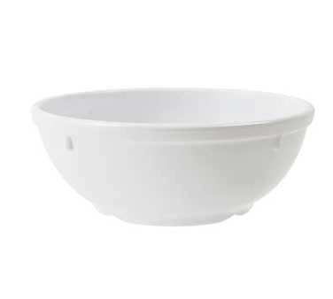 GET DN-316-W SuperMel Melamine Stackable Narrow Rim Nappie Bowl 16 oz. - White - 48/Case