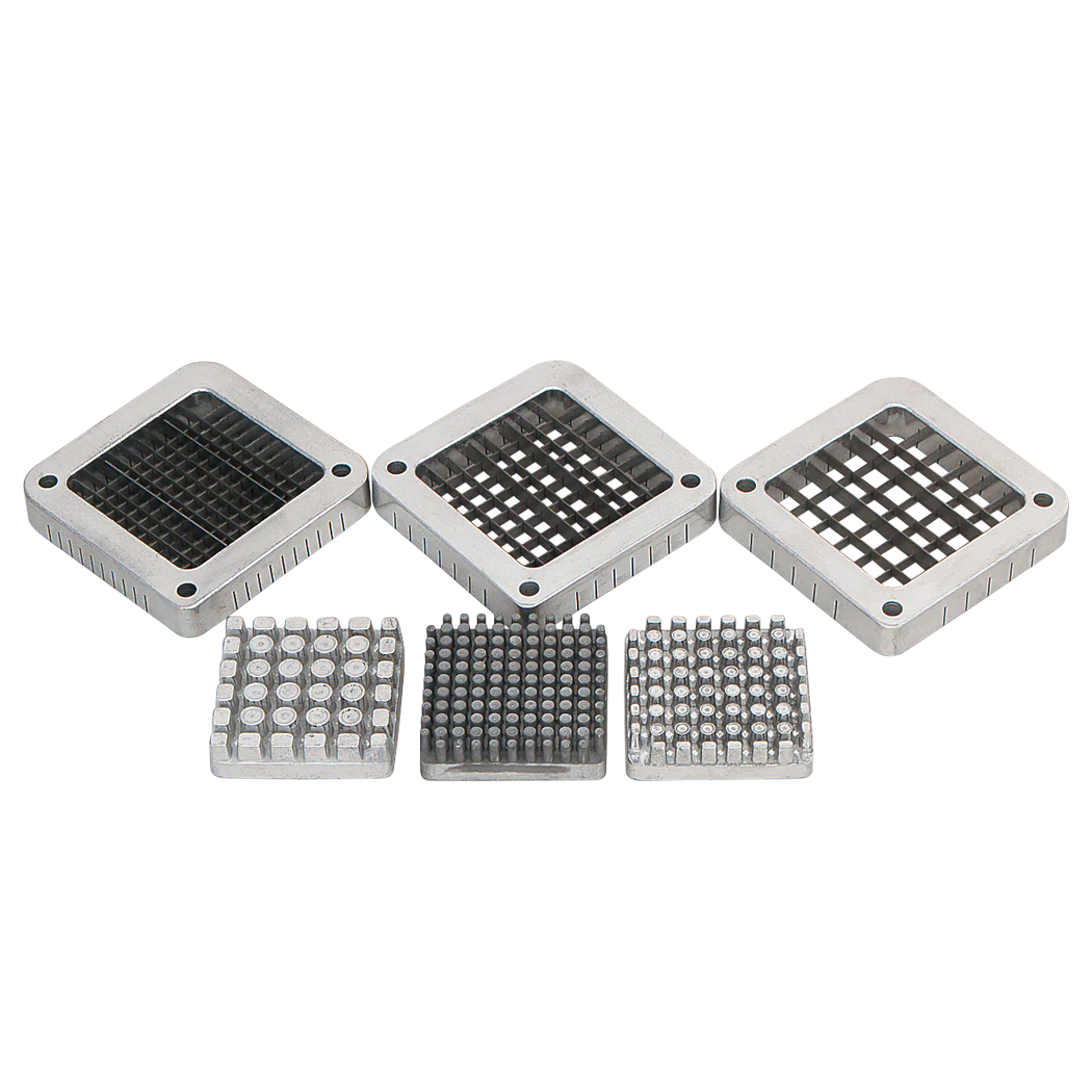 Browne 37538 French Fry Blade Kit includes: 3/8in cut blade frame & pusher block