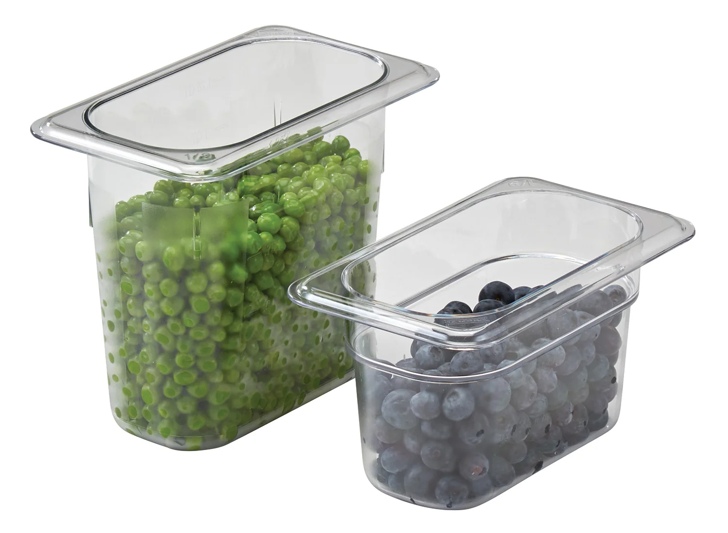 Cambro 24CW135 Cambro Food Pan 1/2 Size 4" Deep Clear - Image 5