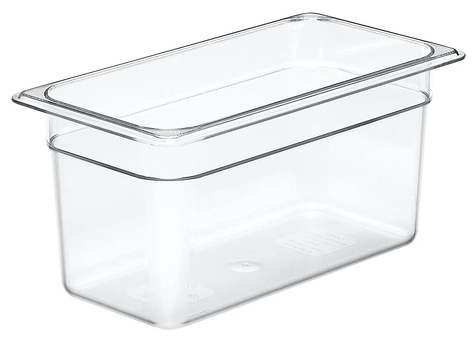 Cambro 24CW135 Cambro Food Pan 1/2 Size 4" Deep Clear - Image 6