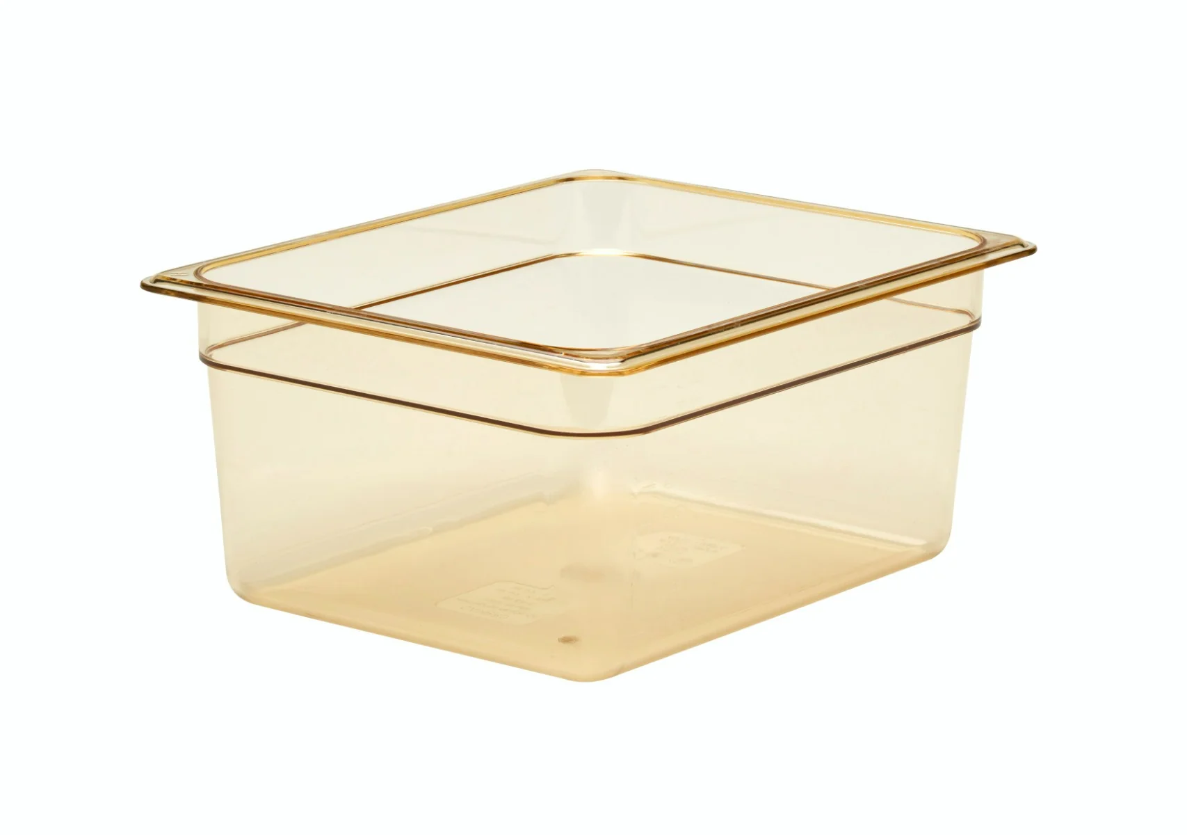 Cambro 24HP150 High Heat Food Pan  1/2 Size 4" Deep Amber - Image 10