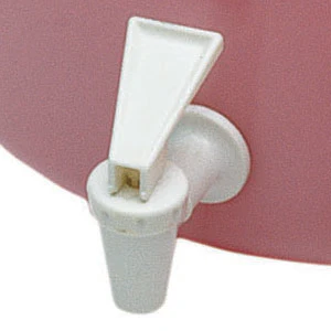 Cambro 46017 White Replacement Faucet for DSPR6 6-gal Beverage Dispenser - Image 3