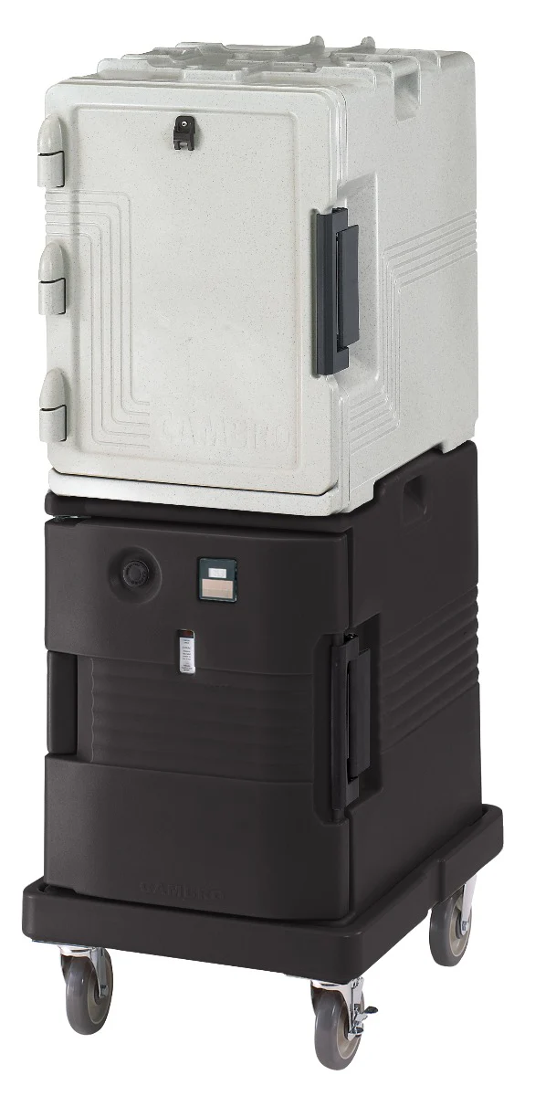 Cambro CD400110 Camdolly for Catering Equipment 28-1/8"L x 21-1/16"W x 9"H - Black - 300 lbs/Capacity - Image 5