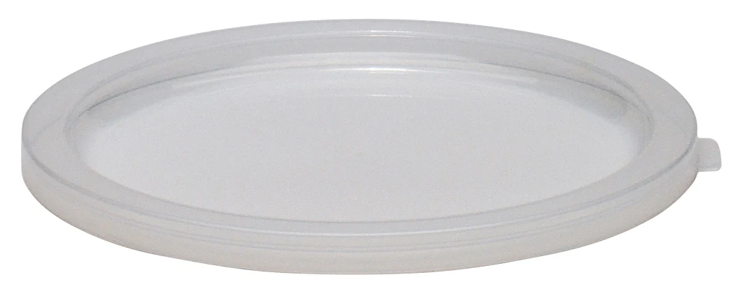 Cambro RFS22148 Round Food Storage Container Cover - fits 22 qt. - Natural White