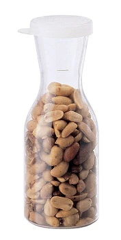Cambro WW500135 CamView Camliter Beverage Decanter / Carafe 1/2 L. - Clear - Image 3