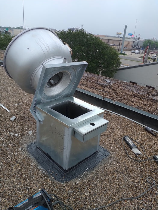 CaptiveAire DU30HFA-400-1000 High Speed Direct Drive Centrifugal Upblast Exhaust Fan 1000 CFM - 115v - Image 3