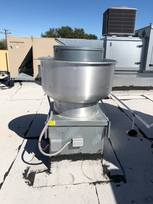 CaptiveAire DU30HFA-400-1000 High Speed Direct Drive Centrifugal Upblast Exhaust Fan 1000 CFM - 115v - Image 4