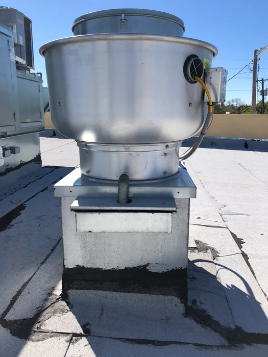 CaptiveAire DU30HFA-400-1000 High Speed Direct Drive Centrifugal Upblast Exhaust Fan 1000 CFM - 115v - Image 5