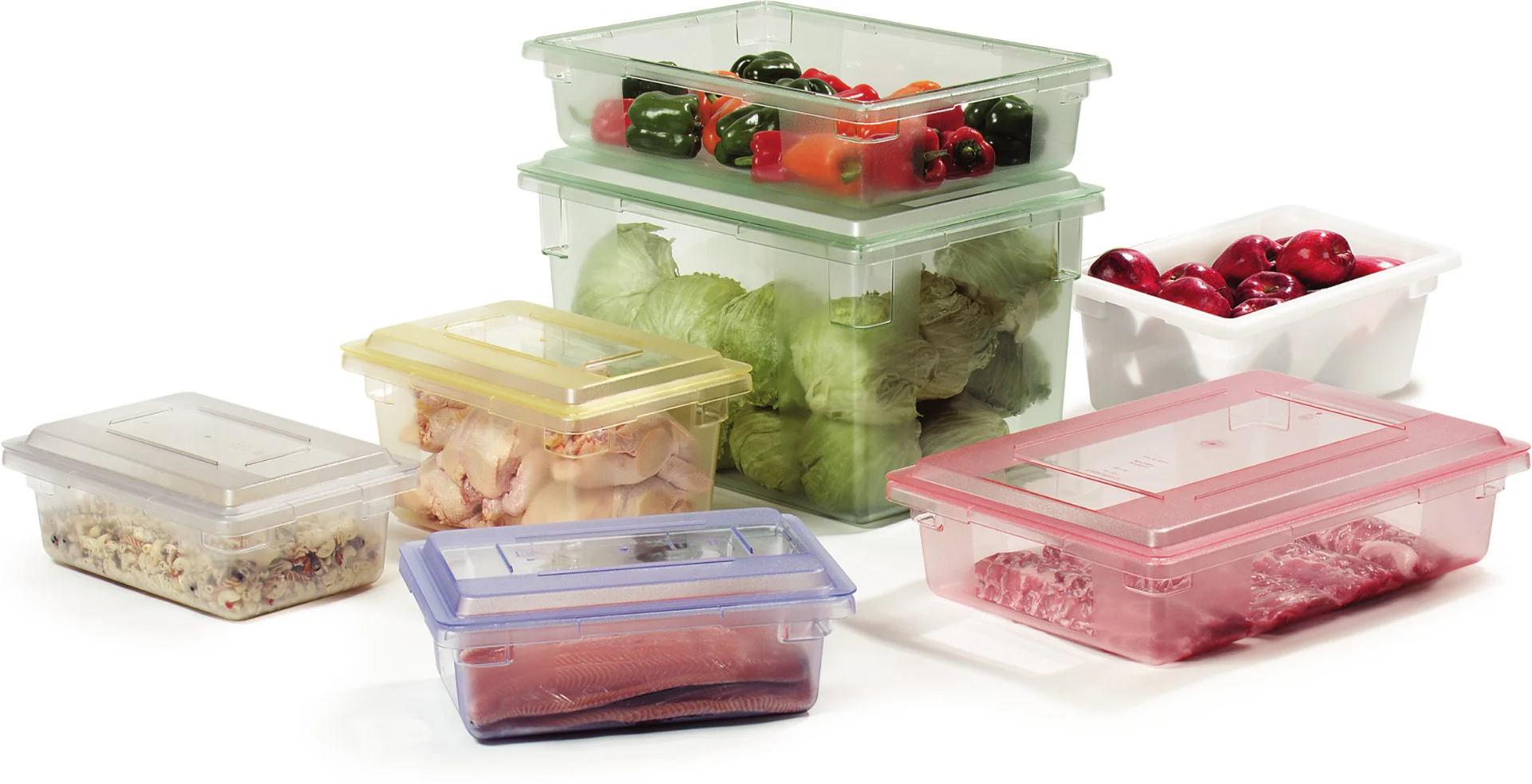 Carlisle 1062307 Food Storage Box 16.6 Gal Polycarbonate,Clear - Image 3