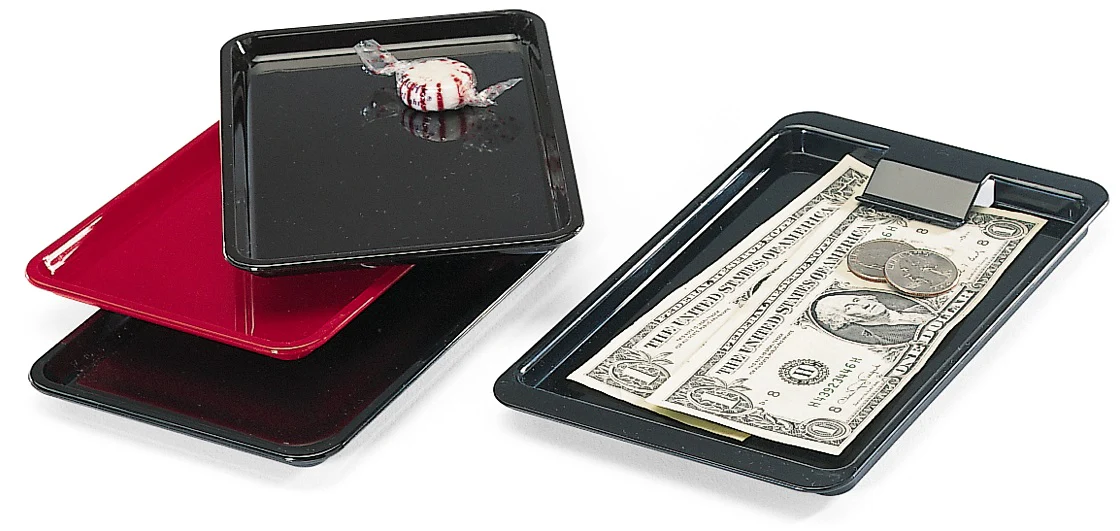 Carlisle 302203 Tip Tray - Black - Image 3