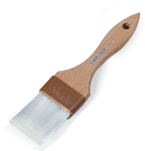 Carlisle 4039700 Sparta Chef Series Flat Pastry Brush with 2"W Nylon Bristles & Wood Handle - Image 5