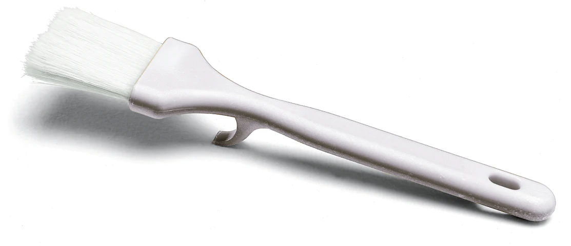 Carlisle 4040102 Sparta Meteor Pastry/Basting Brush with White Nylon and White Plastic Handle 2" - Image 5