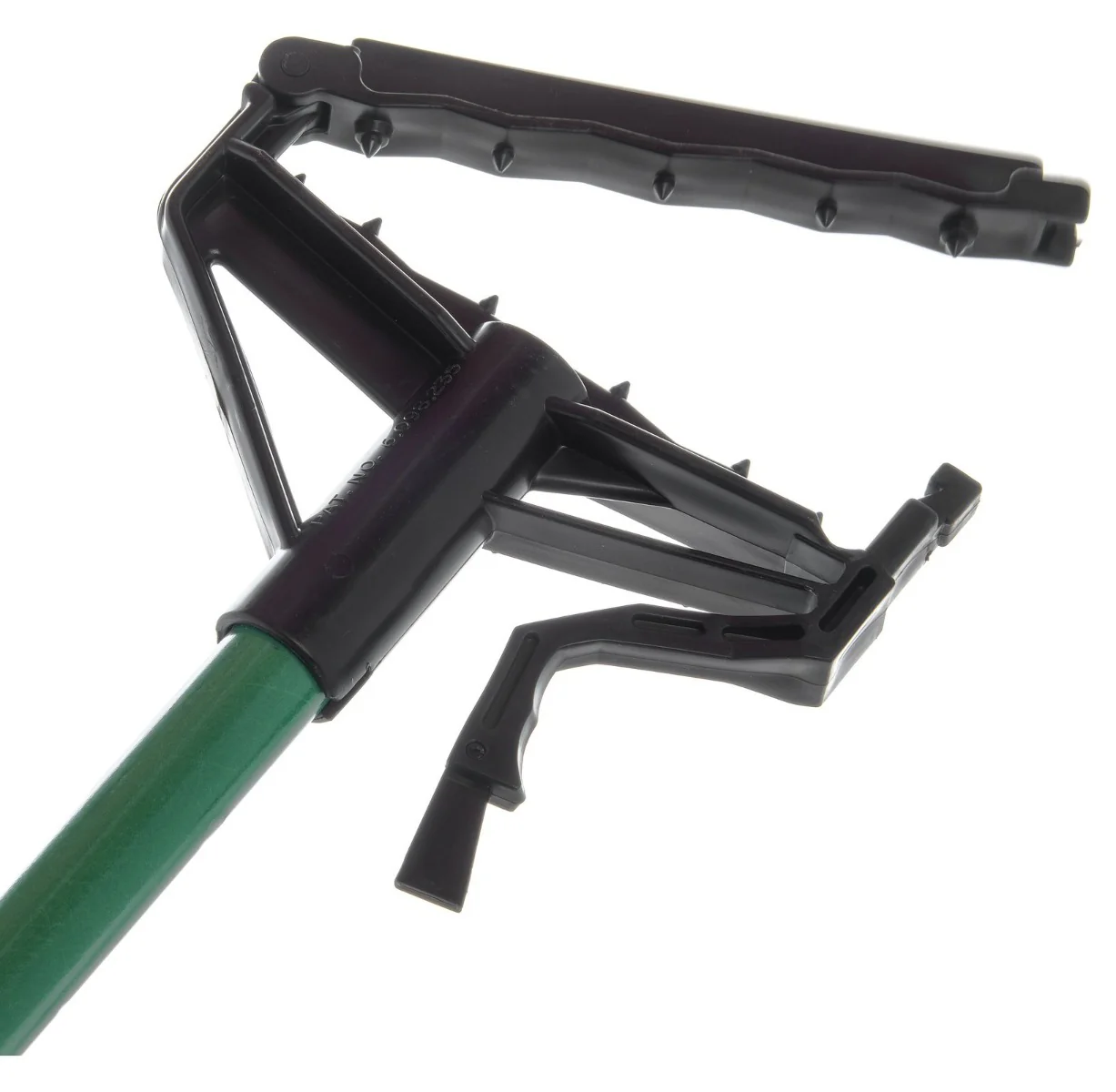 Carlisle 4166409 Sparta Spectrum Quik-Release  Fiberglass Mop Handle with Flexible Plastic Head 60"L - Green - Image 6