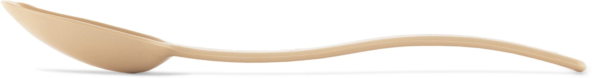 Carlisle 446006 One-Piece Plastic Solid Salad/Buffet Serving Spoon with Notched handle 9" - 1/2 oz. - Beige - Image 14