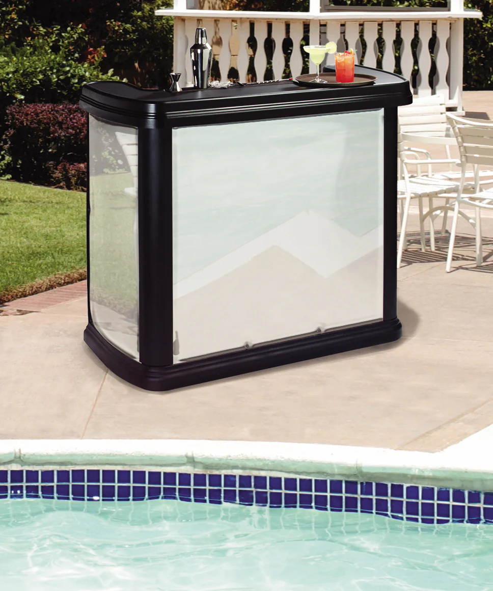 Carlisle 755003 Maximizer Portable Bar with 15 gal. Ice Bin 56" x 26-1/2" x 48" - Black - Image 15