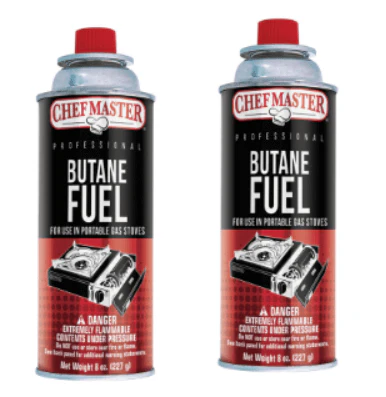 Chef Master 40062 (BF-1010) Butane Fuel 8 oz. Can  (not available for shipment, in store purchase only) - Image 3