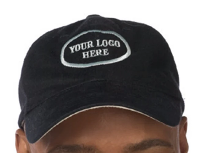 Chef Revival H067BK Adjustable Customizable Embroidered 6-Panel Chef Baseball Cap - Black - Image 2