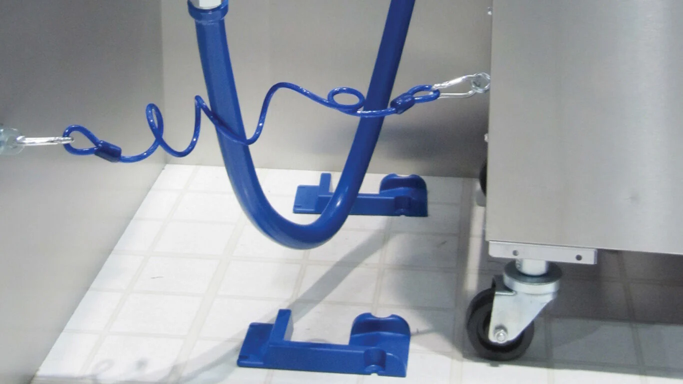Dormont RDC24 Coiled Restraining Cable for 12" and 24" Gas Connector - Image 2