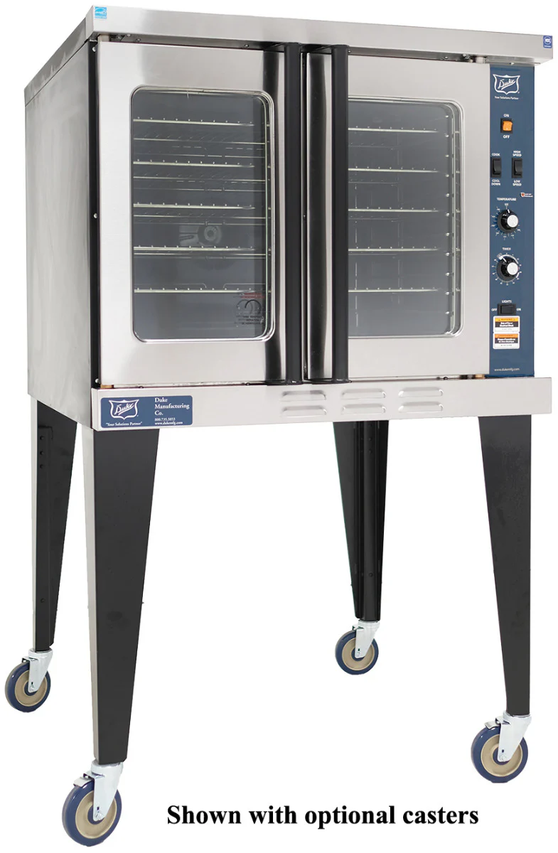 Duke E101-G-NG Single-Deck Full Size Natural Gas Convection Oven with Thermostatic Controls 38" - 40,000 BTU - Image 3