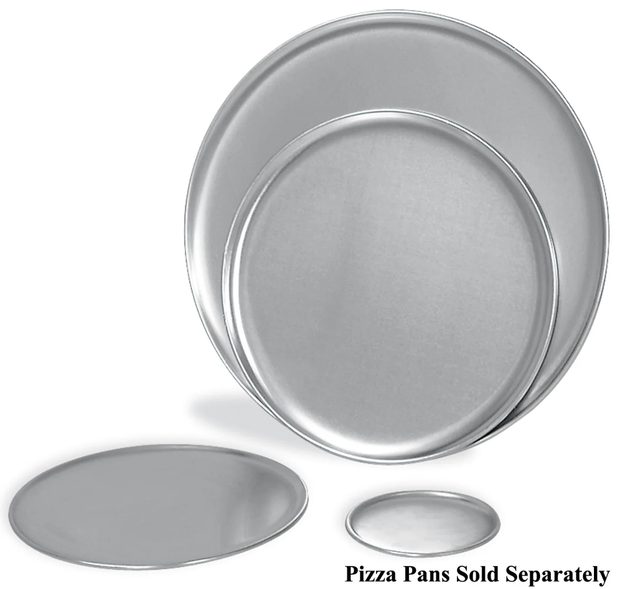 Browne 575312 Professional Aluminum Coupe Pizza Plate 12" - Image 3