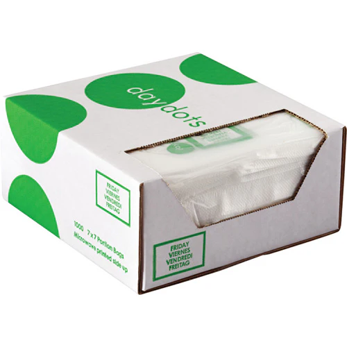 Ecolab 30901-05-41 Portion Bags Fold/Loose 7"x7" Friday - 1000/bx - Image 3