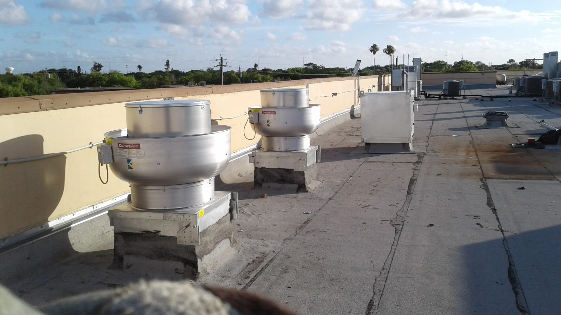 FLASH23 - Roof Curb Fan Flashing 23" X 23"(For wall mount or roof mount)  20 Gauge Galvanized Steel - Image 7