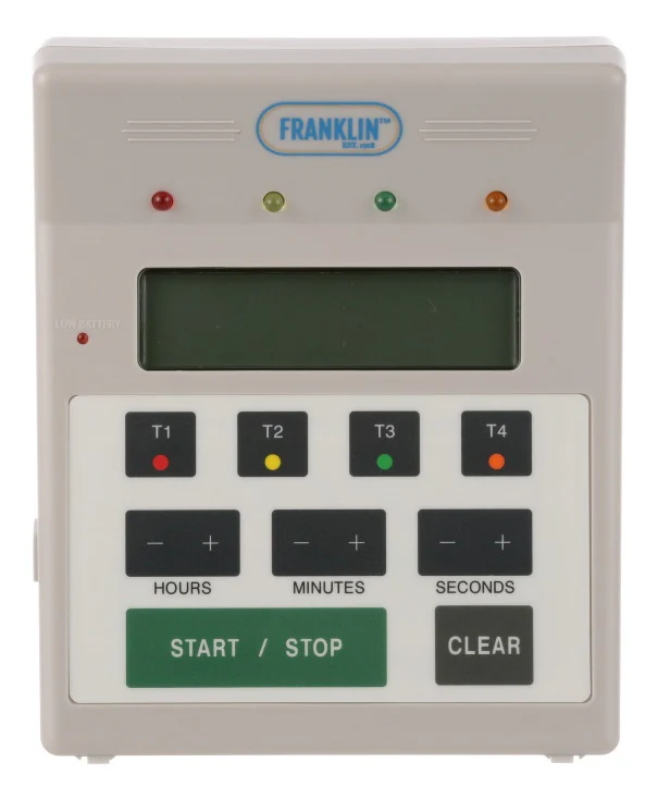 FMP 151-7500 White 10 Hour Countdown 4-In-1 Digital Timer 7"H - Image 6