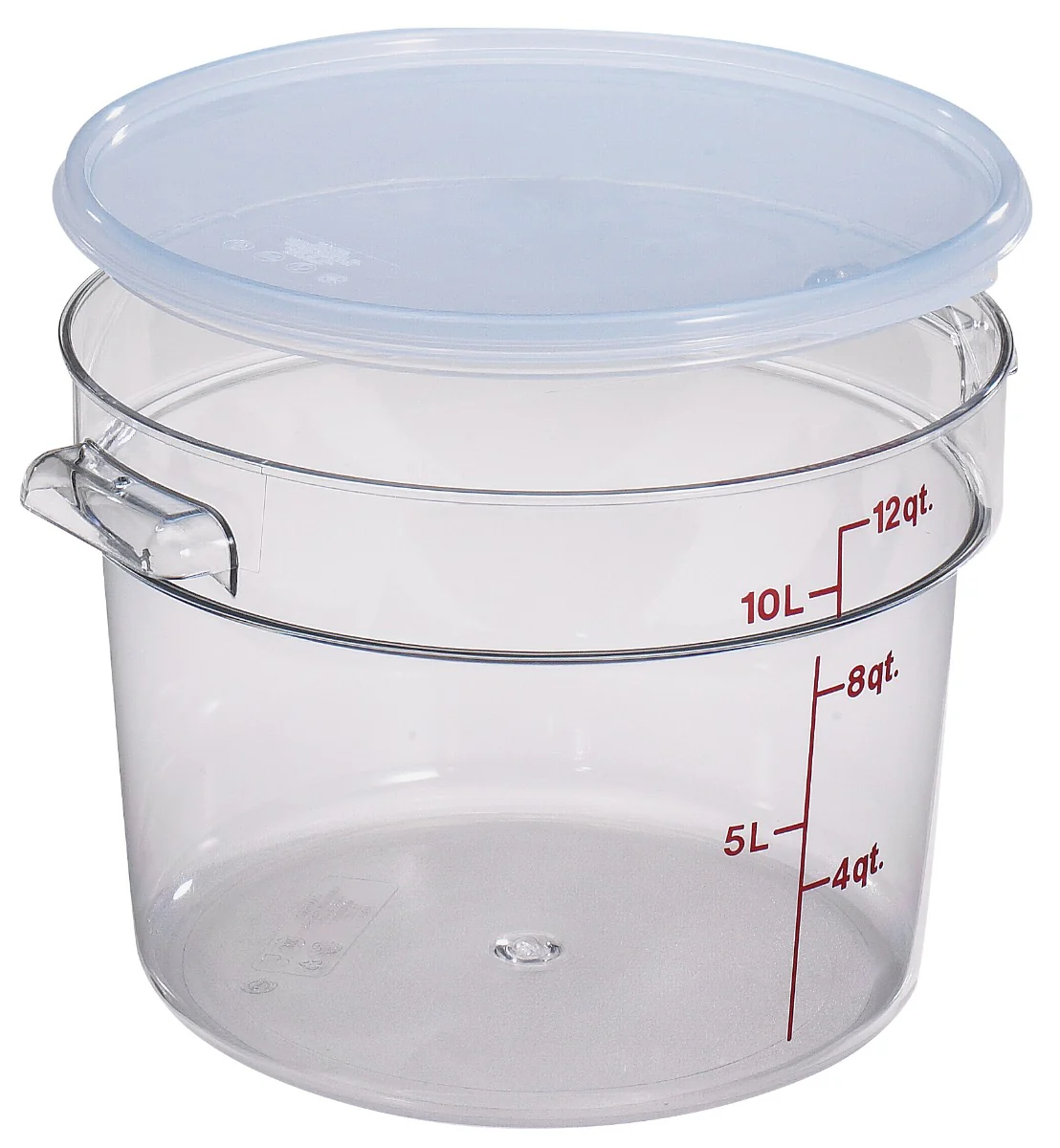 Cambro RFSCW12135 Food Storage Container, Round, Camwear 12 qt. - Image 3