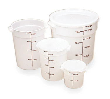 Cambro RFS2148 Food Storage Container, Round, Polyethylene 2 qt. - Image 2