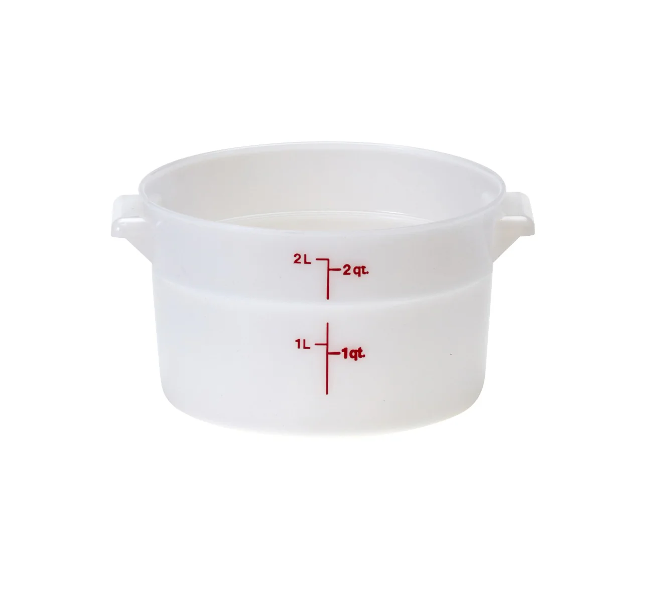 Cambro RFS2148 Food Storage Container, Round, Polyethylene 2 qt. - Image 8