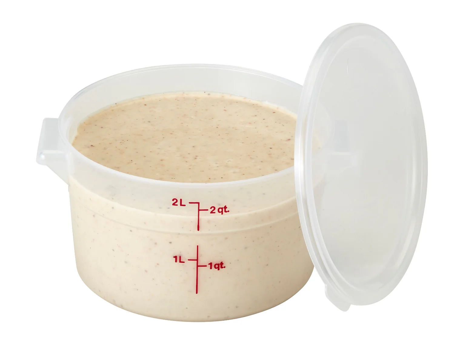 Cambro RFS2PP190 Food Storage Container, Round, Polypropylene 2 qt. - Image 5