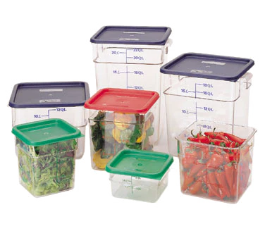 Cambro 6SFSCW135 Food Storage Container, Square, Camwear 6 qt. - Image 2