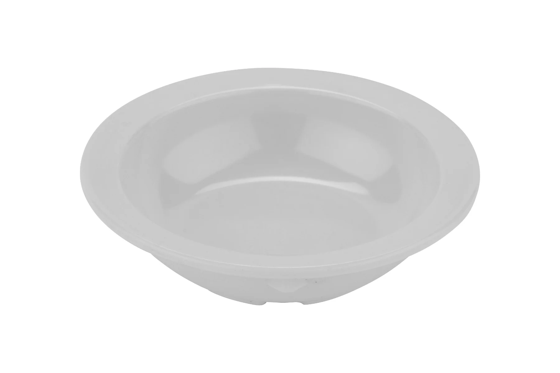 GET DN-335-W SuperMel Melamine Narrow Rim Fruit Bowl 3-1/2 oz - White - 48/Case - Image 3