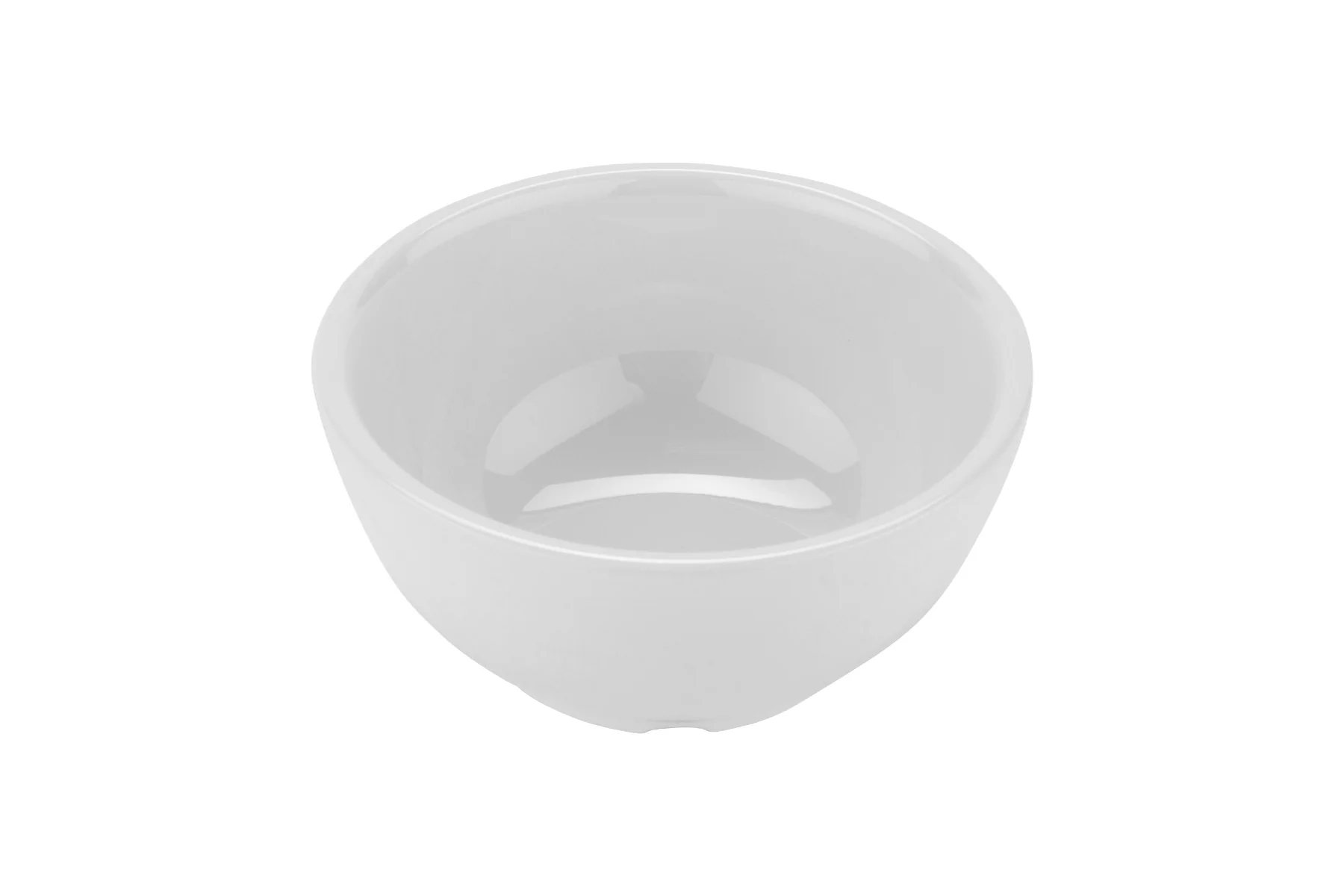 GET B-525-DW Diamond White Melamine Rimless Soup Bowl 16 oz. - White - 24/Case - Image 2