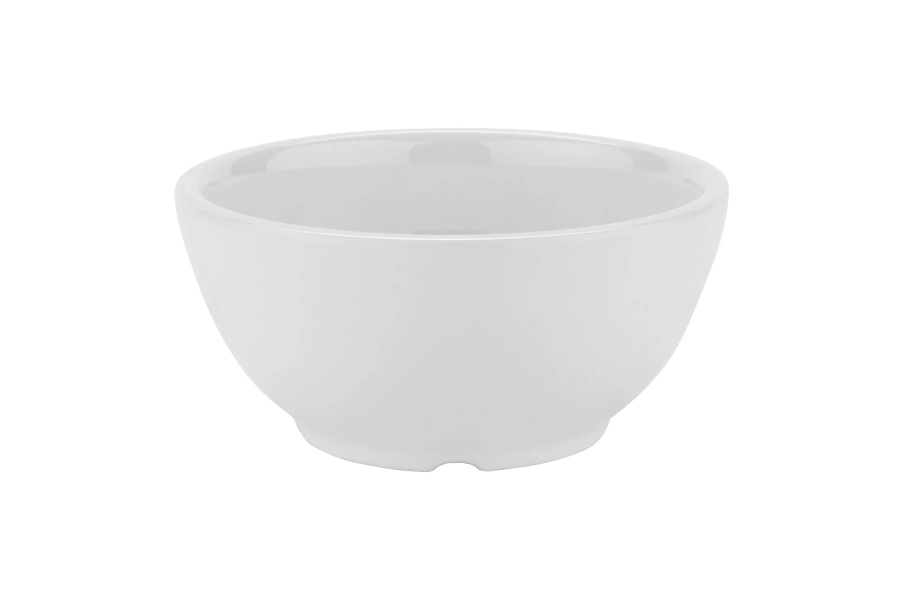 GET B-525-DW Diamond White Melamine Rimless Soup Bowl 16 oz. - White - 24/Case - Image 3