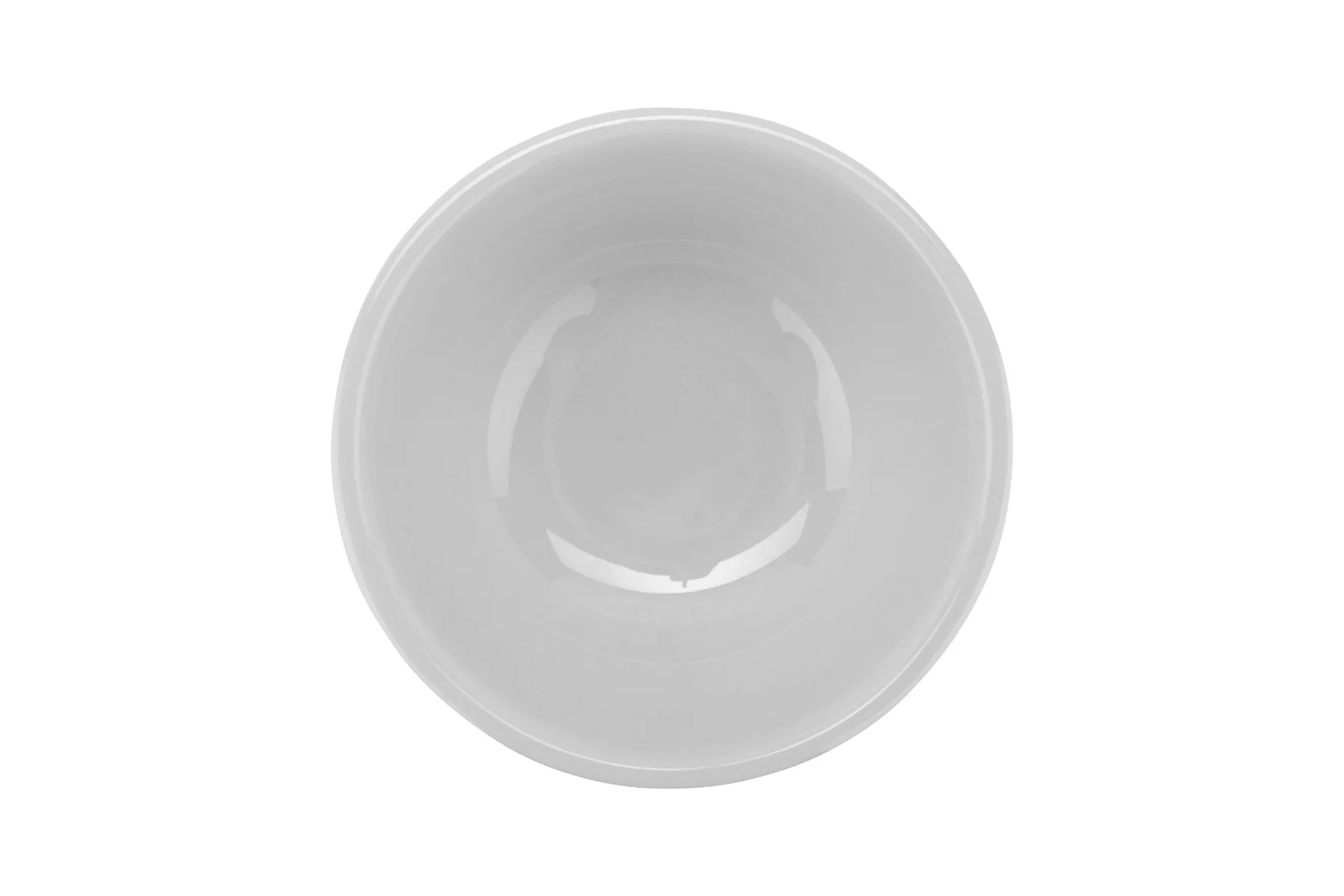 GET B-525-DW Diamond White Melamine Rimless Soup Bowl 16 oz. - White - 24/Case - Image 4