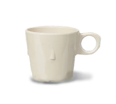 GET DC-101-T SuperMel Melamine Conic Stacking Cup / Mug 7-1/2 oz. - Tan - 48/Case