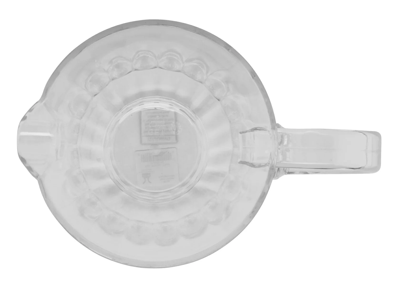 GET P-4090-PC-CL Tahiti Plastic Pitcher 90 oz. - Clear - Image 3