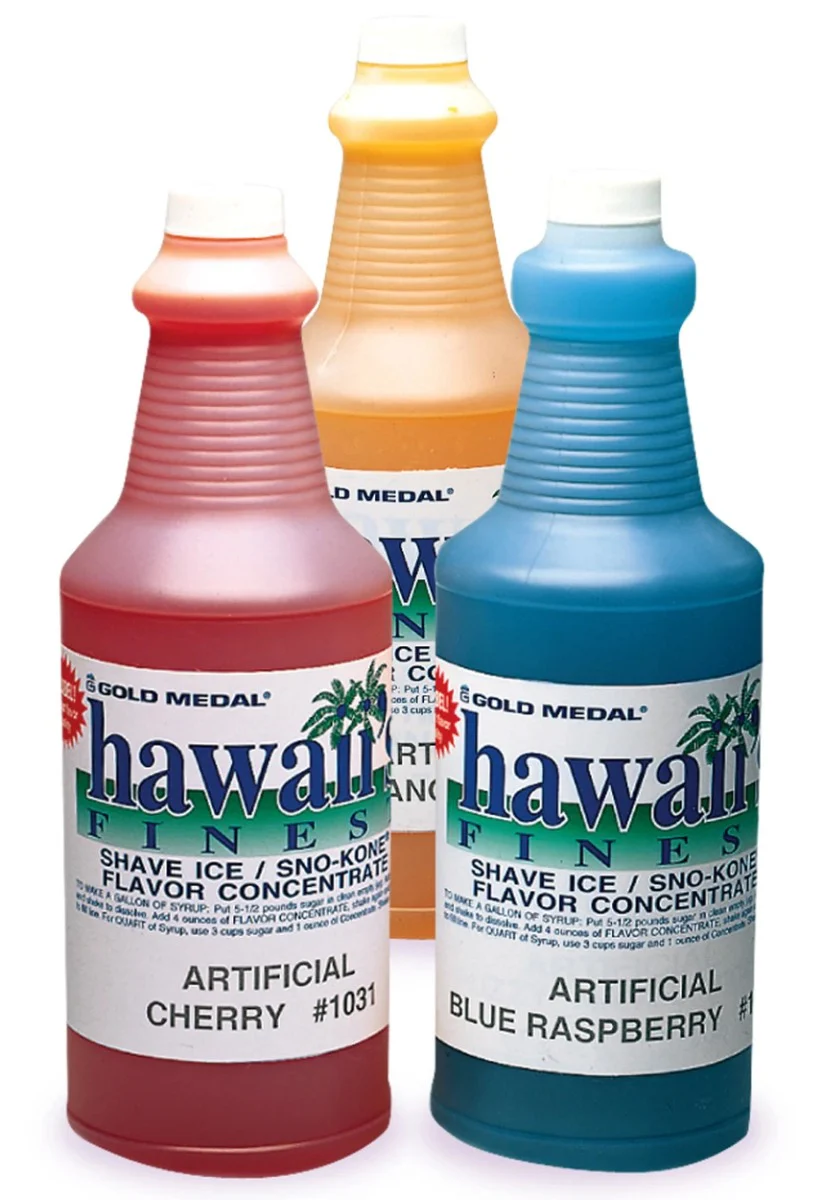 Gold Medal 1042 Hawaii's Finest Snow Cone Syrup Concentrate 1 qt. - Tiger Blood - Image 2