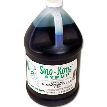 Gold Medal 1225 Ready-To-Use Sno-Treat Flavors Sno-Kone Syrup 1 gal. - Blue Raspberry - Image 2