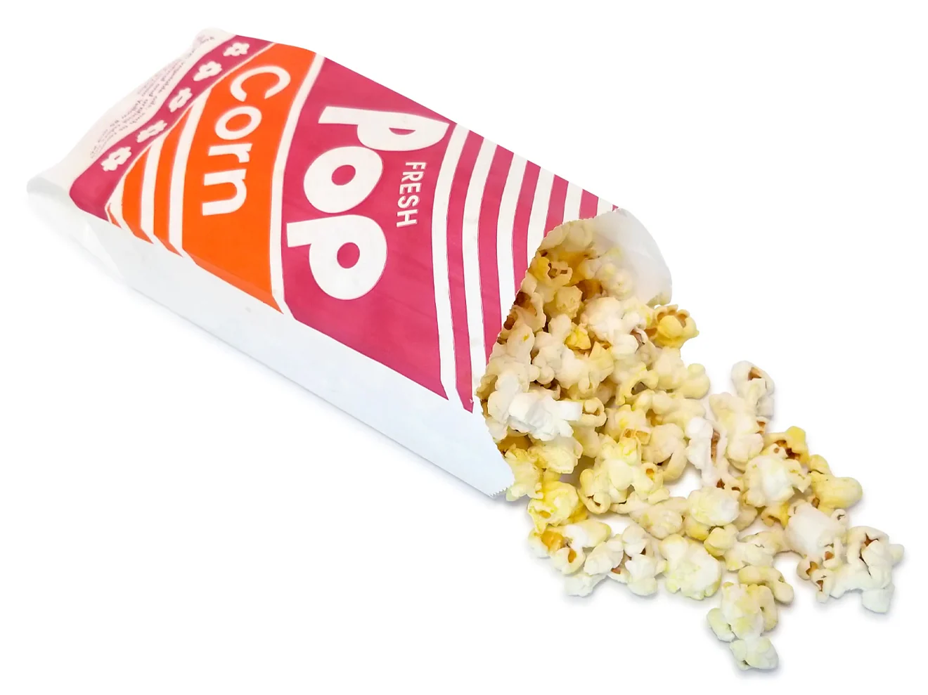 Gold Medal 2053 Disposable No. 3 Popcorn Bags - Holds 1 oz. per Bag - 1,000/Case - Image 5