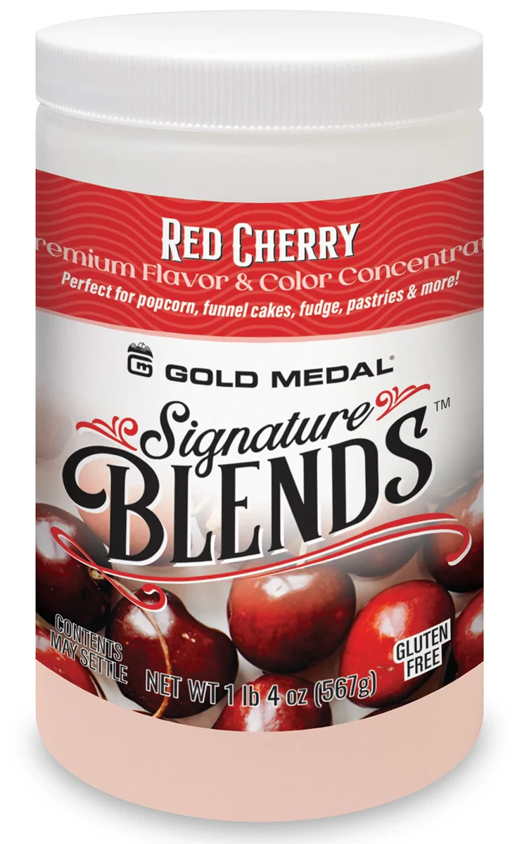 Gold Medal 2307 Signature Blends Candy Glaze 20 oz. - Red Cherry