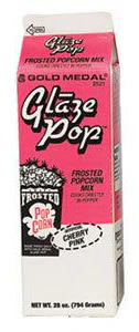 Gold Medal 2521 Glaze Pop Frosted Popcorn Mix 28 oz. - Cherry Pink - Image 3