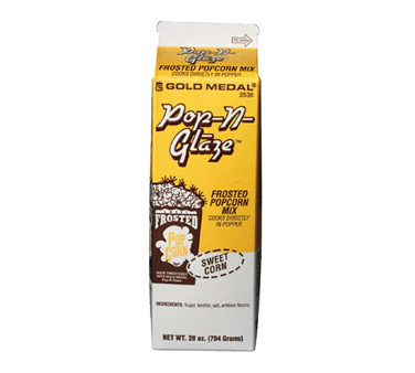 Gold Medal 2538 Pop-N-Glaze Frosted Popcorn Mix 28 oz. - Neutral Sweet - Image 2