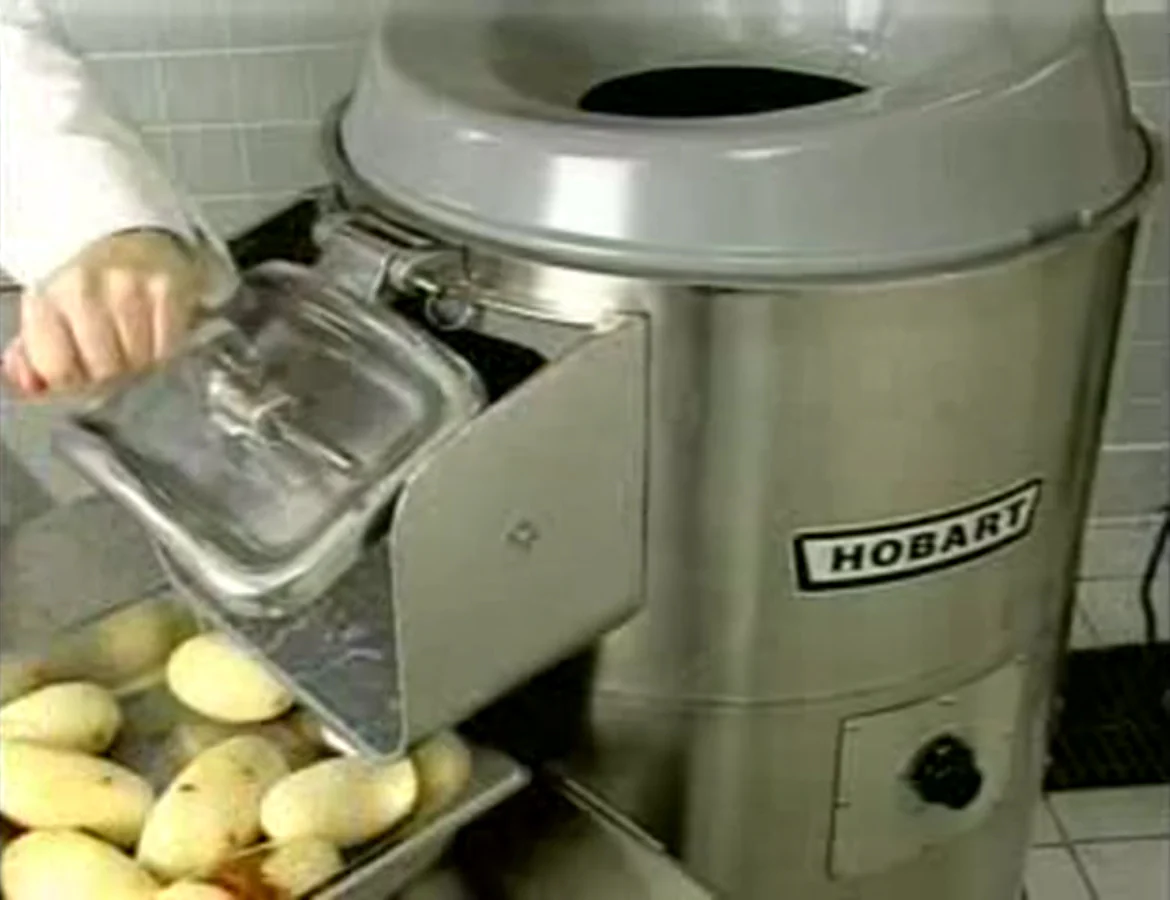 Hobart 6460C-6 Correctional Vegetable / Potato Peeler 50-60 lb./1-3 min. - 115v/60/1, 1 HP - Image 7