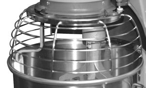 Hobart HL400-1 Legacy Planetary Floor Mixer without Attachments 40 Qt - 3 Fixed Speeds - 200-240v/50/60/3, 1-1/2 HP - Image 4