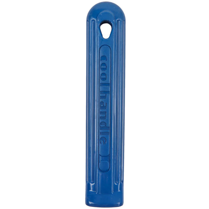 Vollrath 3009 Blue Cool Handle I Removable Silicone Pan Handle Sleeve for 12" and 14" Fry Pans - Image 2